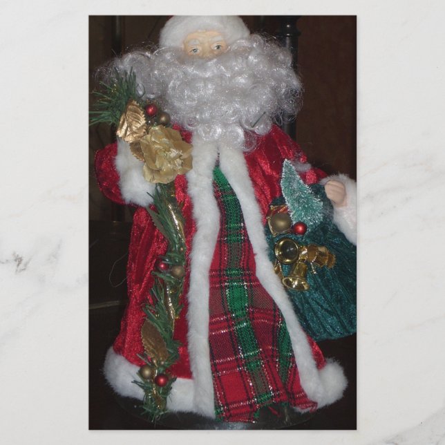 Königlich Karierte Hospho Santa Merina Briefpapier (Vorderseite)