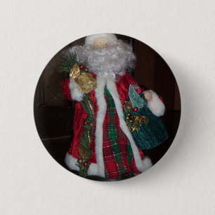 Königlich Karierte Hospho Santa Merina Button
