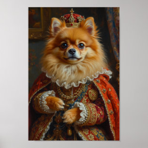 Königlich-Pommersches Porträt Poster