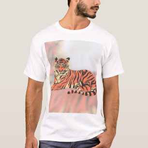 Königlich ruhender Tiger T-Shirt