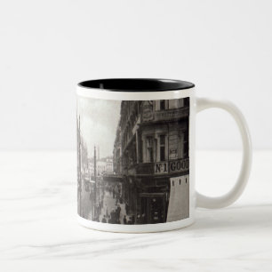 Königliche Allee, Belfast, c.1900 Zweifarbige Tasse
