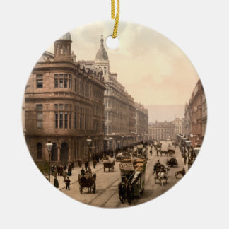 Königliche Allee, Belfast, Nordirland Keramikornament