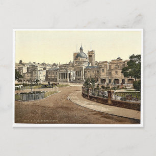 Königliche Bäder, Harrogate, England, selten Fotoc Postkarte