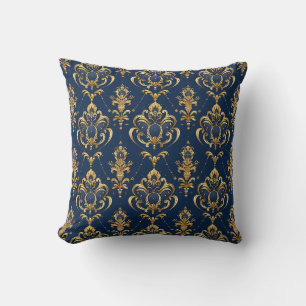 Königliche Blaue Eleganz Princesscore Kissen