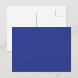 Königliche Blaue Festliche Eleganz Feiertagspostkarte