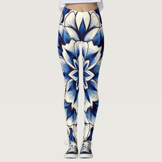königliche Bloom-Leggings Leggings