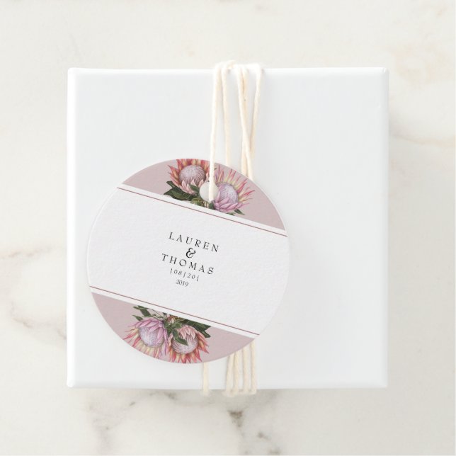 Königliche Blume Geschenkanhänger (Beispiel)