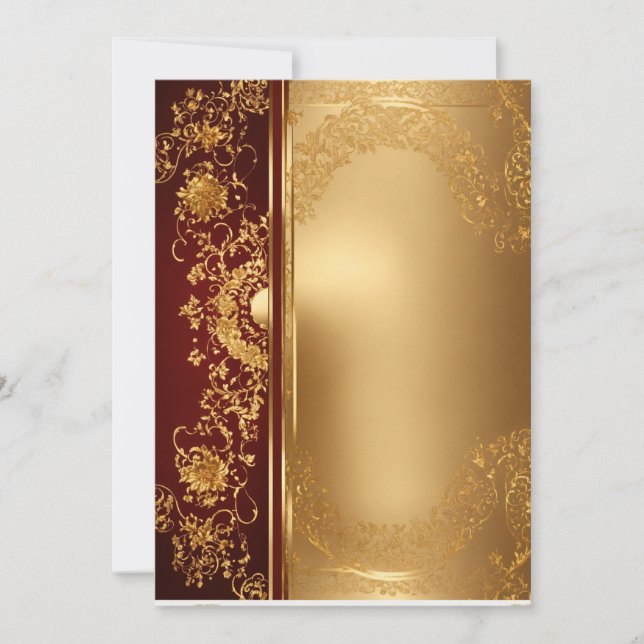 Königliche Einladungskarte Einladung (Vorderseite)