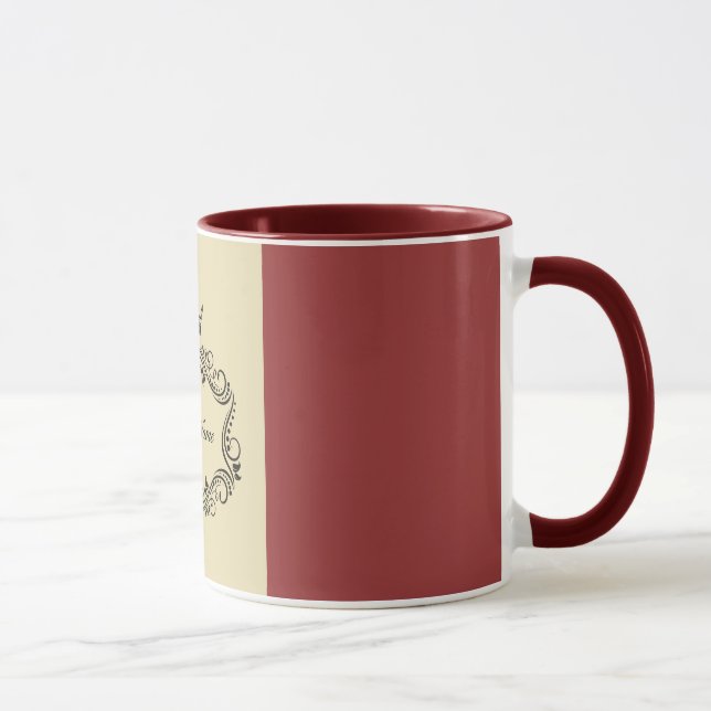 Königliche Familienname-Tasse Tasse (Rechts)