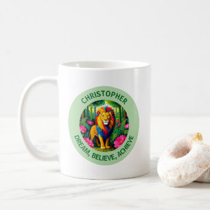 Königliche Feen Löwe Großkatze Kaffeetasse