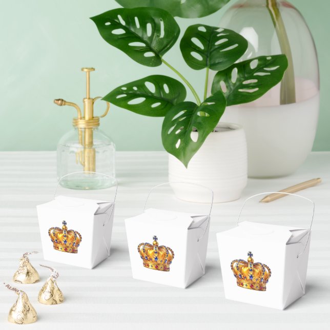 Königliche goldene Krone Geschenkschachtel (Zahlreiche)