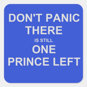 Königliche Hochzeit - 29. April 2011 - Harry Quadratischer Aufkleber