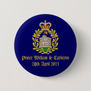 Königliche Hochzeit Button