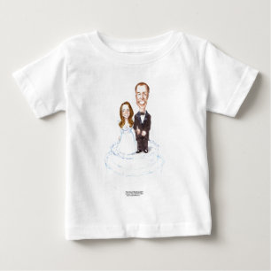 Königliche Hochzeit Catherine & William Geschenke Baby T-shirt