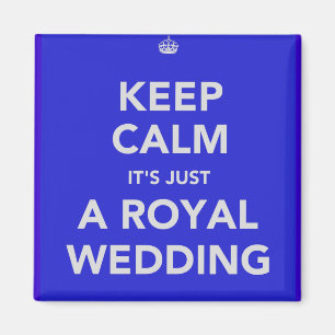 Königliche Hochzeit - Kate u. William - 29. April Magnet