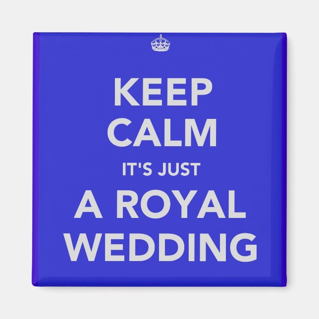 Königliche Hochzeit - Kate & William - 29. April 2 Magnet (Vorne)