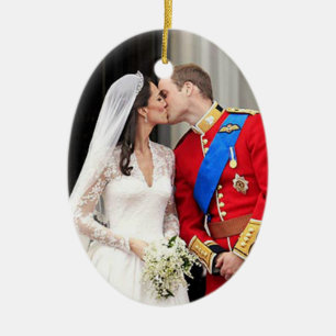 Königliche Hochzeit Keramik Ornament