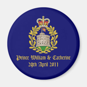 Königliche Hochzeit Magnet