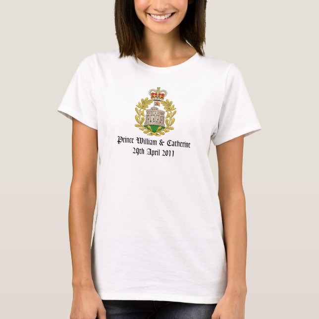 Königliche Hochzeit T-Shirt (Vorderseite)