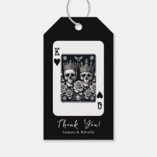 Königliche Königin & Königin der Herzen Skulls & R Geschenkanhänger
