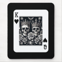 Königliche Königin & Königin der Herzen Skulls & R