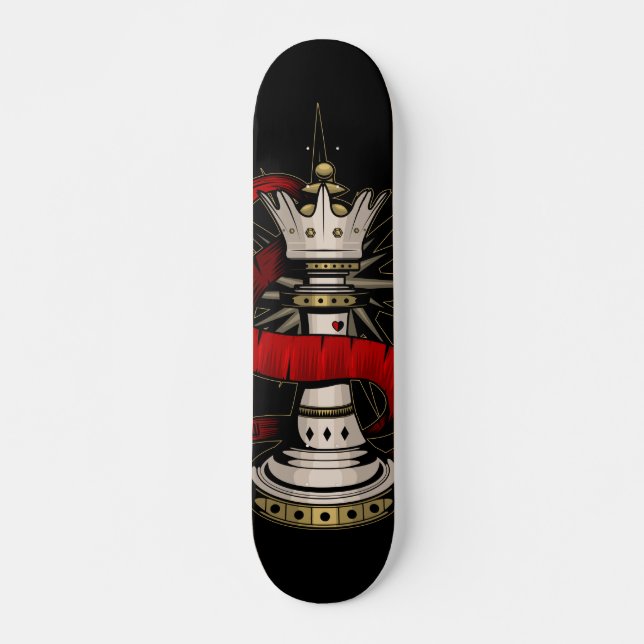 Königliche Königin Skateboard (Vorne)