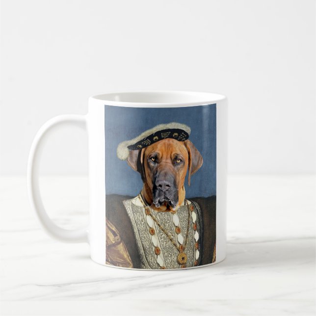 Königliche Kostüm Brazillian Mastiff Kaffeetasse (Links)