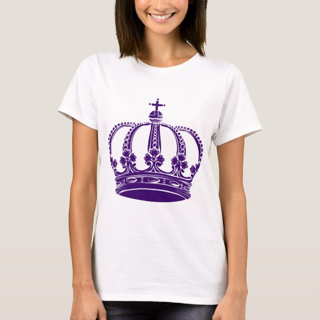 Königliche Krone 02 - Deep Purple T-Shirt (Vorderseite)