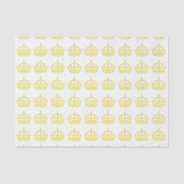 Königliche Krone Seidenpapier (Vorderseite)