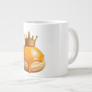 Königliche Kronen-Gebäcktasse Süßes Backgeschenk Jumbo-Tasse