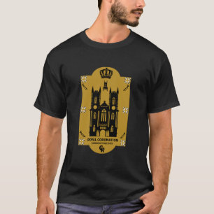 Königliche Krönung Westminster Abbey T-Shirt