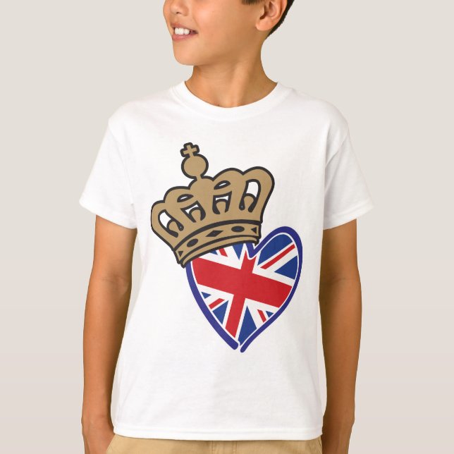 Königliche Liebe T-Shirt (Vorderseite)