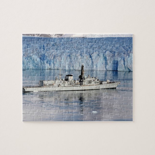 Königliche Marine-Fregatte HMS Portland Puzzle (Horizontal)