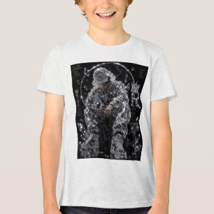 Königliche Mentalität Diamant Streetwear Ästhetik Tri-Blend Shirt