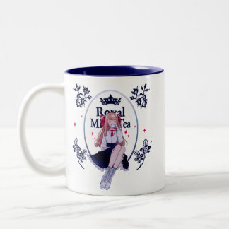 Königliche Milch-Tee-Tasse Zweifarbige Tasse