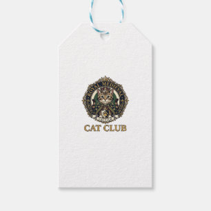 Königliche mittelalterliche Katze Katzen-Vater-Ges Geschenkanhänger