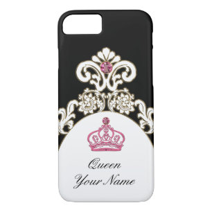 Königliche Monogramm-Monarchie-Krone iPhone 8/7 Hülle