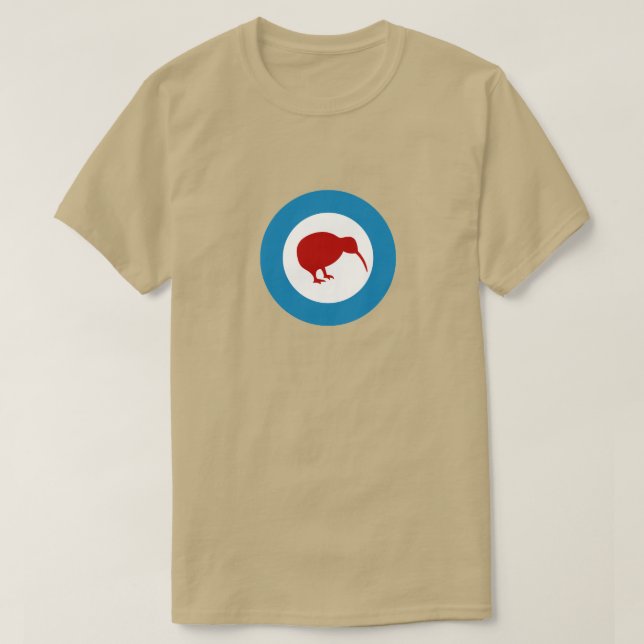 Königliche Neuseeland-Luftwaffe Roundel T-Shirt (Design vorne)