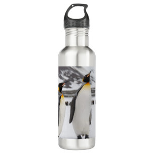 Königliche Pinguine Edelstahlflasche