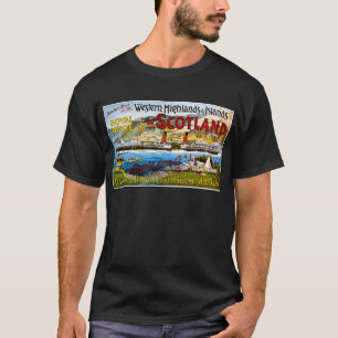 Königliche Post-Dampfer Schottland Glasgow Vintag T-Shirt