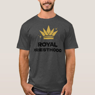 Königliche Priesterschaft. Basic Dunkles T-Shirt