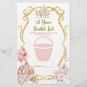 Königliche Prinzessin 1. Jahr Bucket List Games Ca