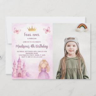 Königliche Prinzessin Birthday Einladung