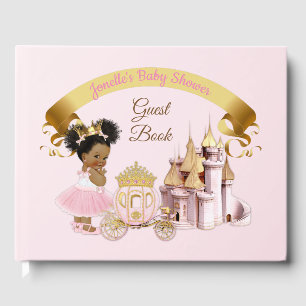 Königliche Prinzessin Burg Beförderung Pink Gold G Gästebuch