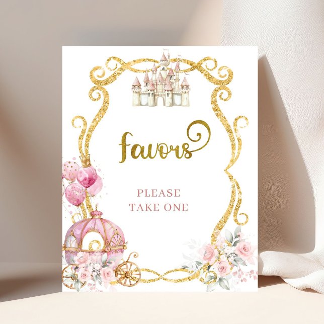 Königliche Prinzessin Pink Pumpkin Carriage Favori Poster (Von Creator hochgeladen)