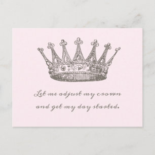 Königliche Prinzessin Vintage Postkarte