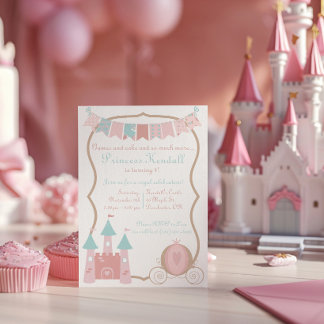 Königliche Prinzessin zum Geburtstag Einladung