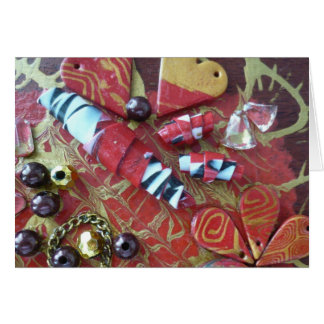 Königliche Rot-und Goldkarten