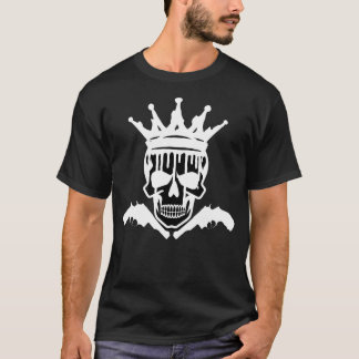 Königliche Schädelkrone Gothic Grafik | Edgy Stree T-Shirt