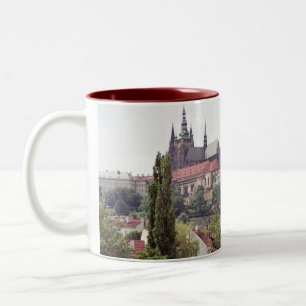 Königliche Schloss-Tasse Zweifarbige Tasse